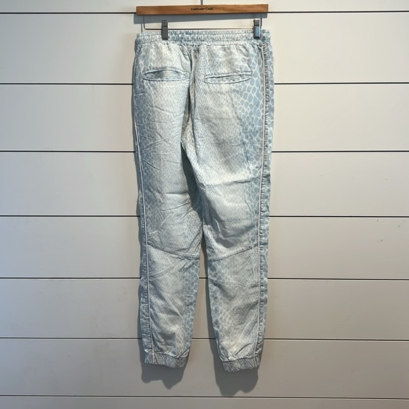 Vintage Havana Light Denim Snakeskin Joggers, size small - Picture 3 of 6